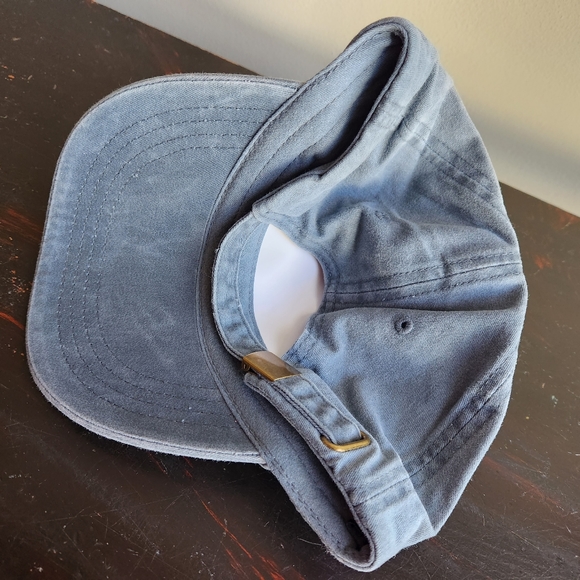 Cotton Dad Hat Hand Painted Heart - Picture 6 of 7